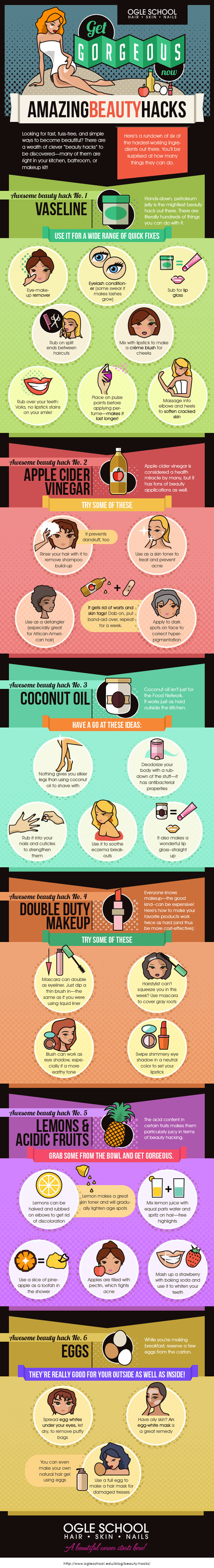 Get Gorgeous With These Six Amazing Beauty Hacks