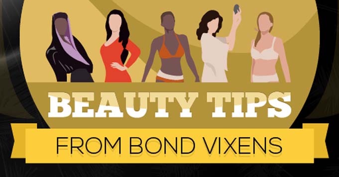 Beauty Tips From James Bond Vixens